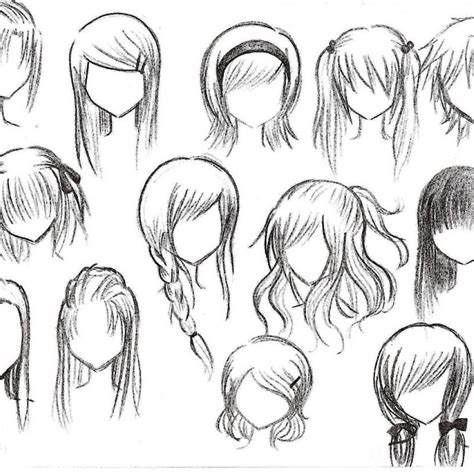 anime hair pictures